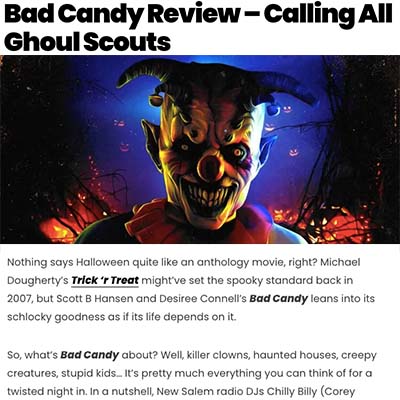 Bad Candy Review – Calling All Ghoul Scouts
